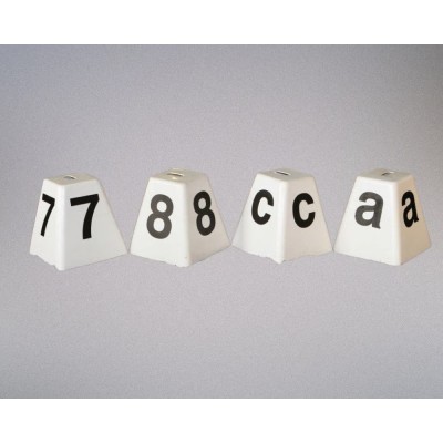 Set of Numbers and Letters