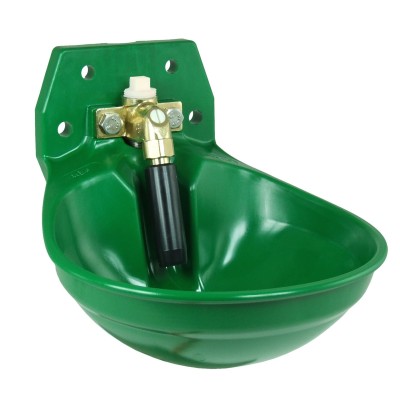 Green Plastic Drinking Fountain – Nose Touch