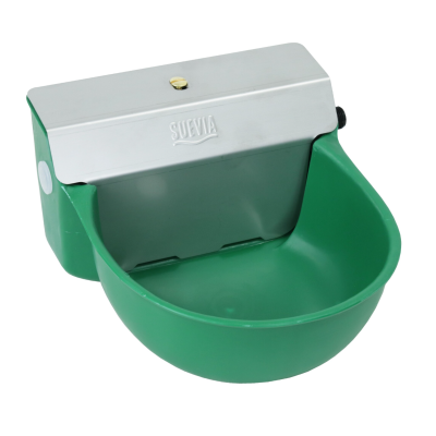 Constant-level plastic drinker